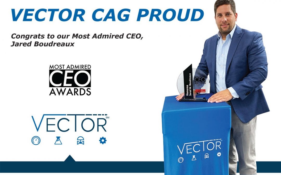 Jared Boudreaux Awarded 2020 Most Admired CEO Honoree