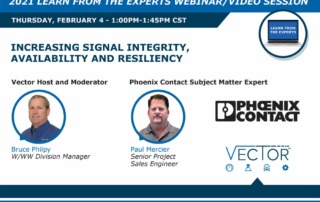 Increasing Signal Integrity, Availability and Resiliency