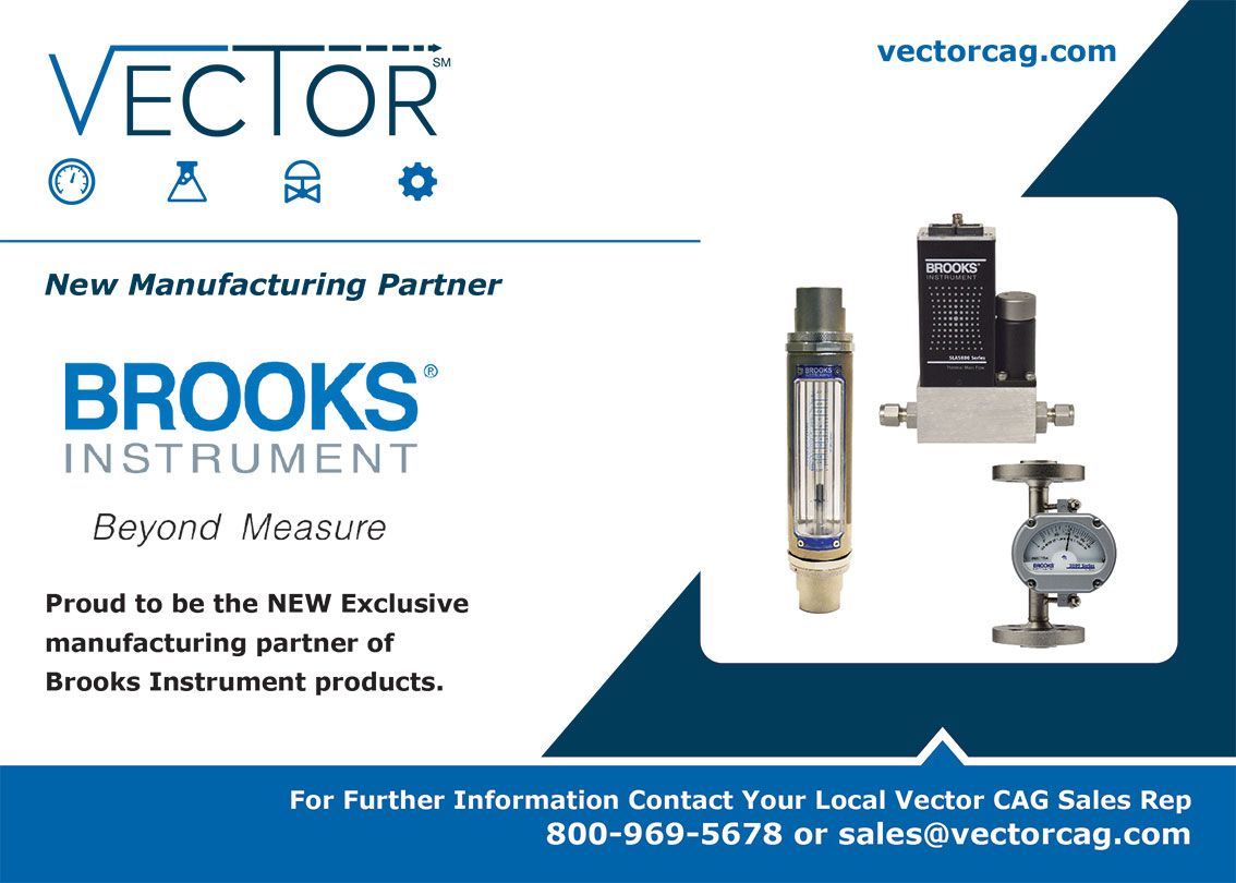 Vector Partners with Brooks Instrument
